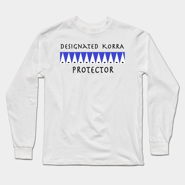 Korra Protector Long Sleeve T-Shirt by A Dose of Fran